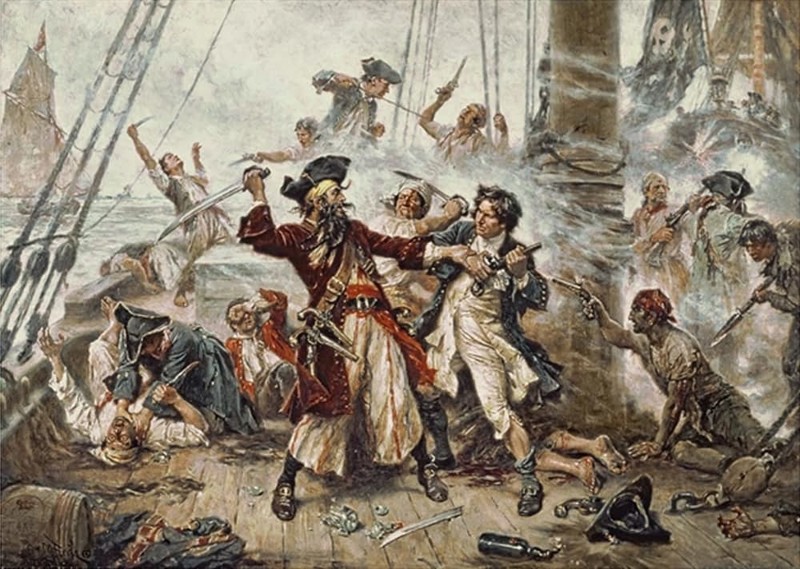 5. Пираты 18 века Георгианская эпоха, англия, британия, великобритания