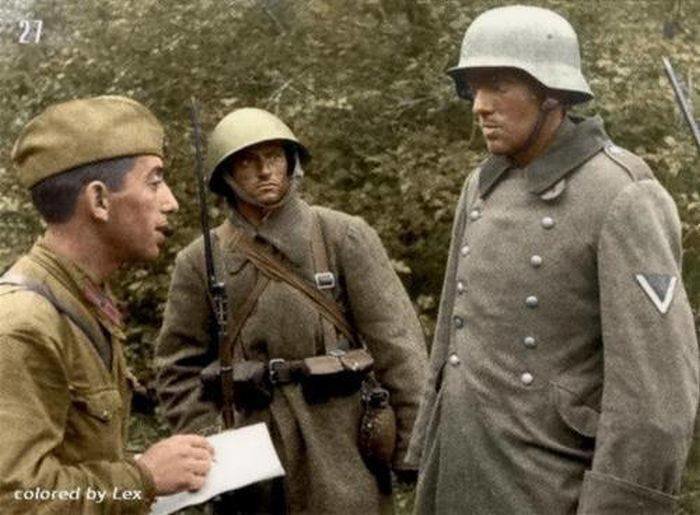 Ожившие фото войны Ожившие фото войны СССР, война, история