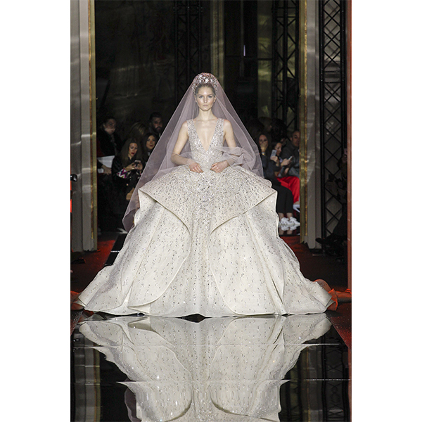 Zuhair Murad Самые красивые свадебные платья Недели высокой моды в Париже