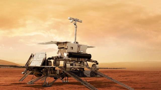 Ученые определят место посадки нового российского аппарата на Марс осенью
