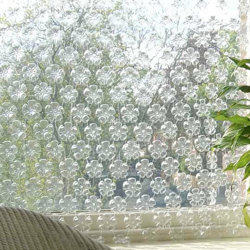 поделки из пластиковых бутылок для дачи