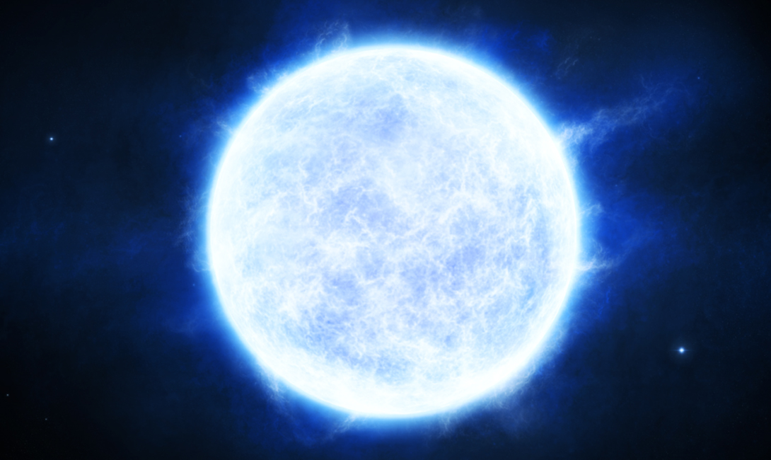R136a1
Эта звезда в 256 раз массивнее нашего Солнца и светит 7,4 млн раз ярче. Другими словами, это просто гигант. Ученые считают, что объект R136a1 сформирован из нескольких других звезд, но до сих пор не могут понять, почему он существует так долго.