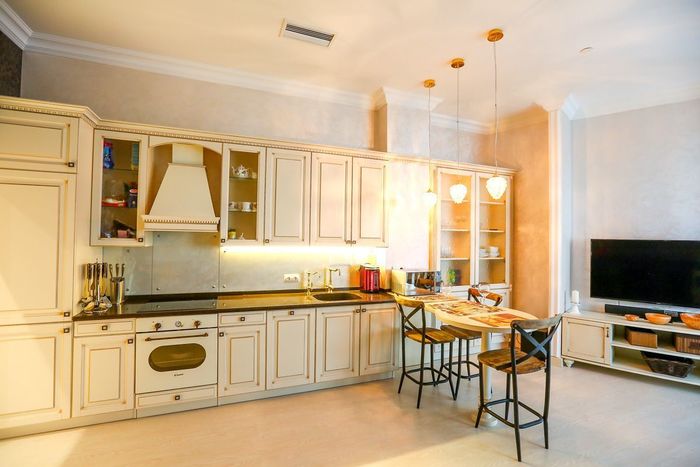 Московская квартира 100 м² на 46 этаже Московская квартира 100 м² на 46 этаже