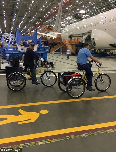 Завод Boeing в США