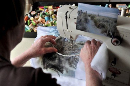 Вышитые пейзажи Джилл Дрэпер (Jill Draper) — фото 26