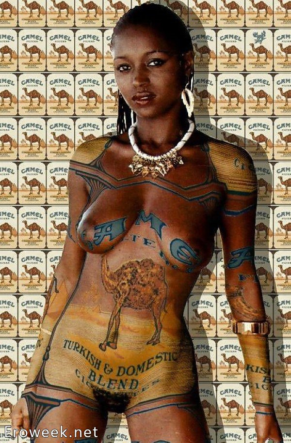 Sexy african female nude