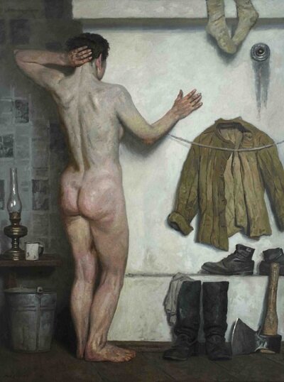 «На лесоповале», Г.Коржев, 2003(!) г.