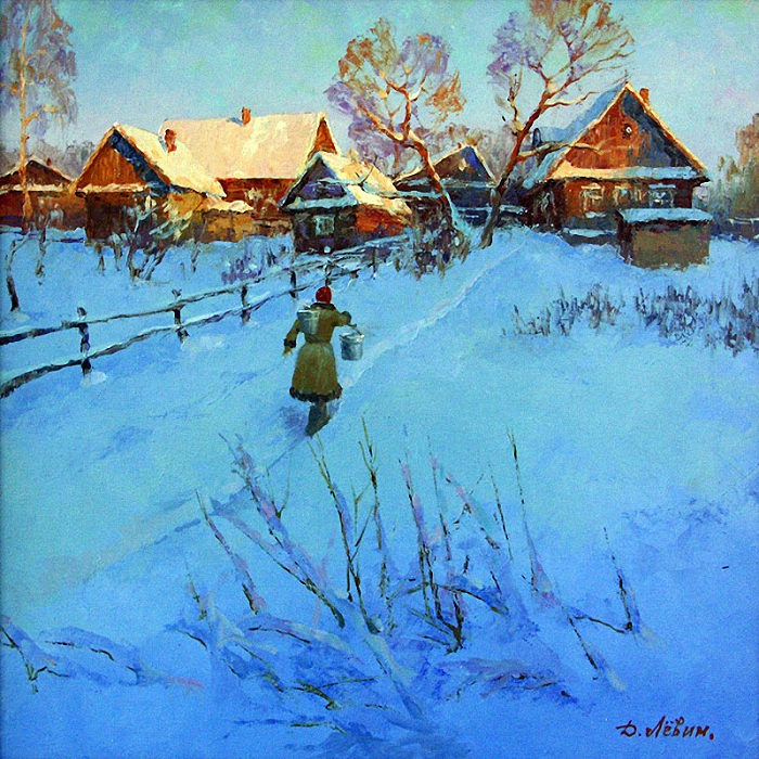«Деревенские будни». Автор: Дмитрий Левин. «Деревенские будни». Автор: Дмитрий Левин.