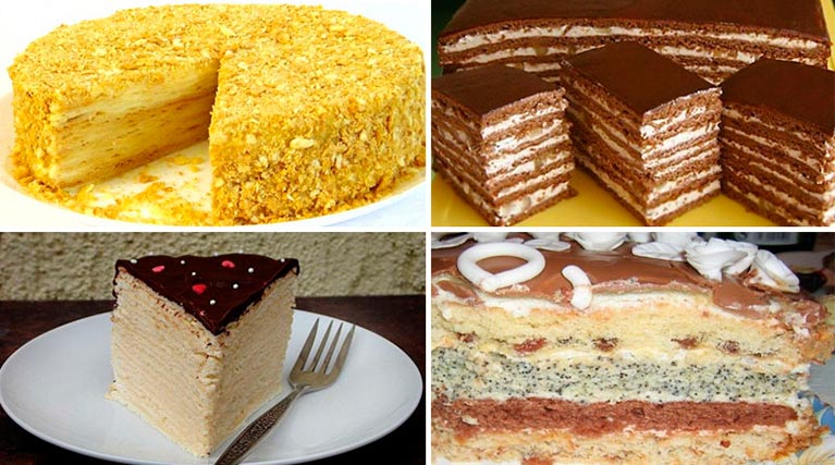 5 самых вкусных домашних тортов. 5 самых вкусных домашних тортов.