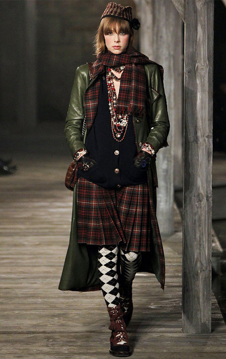 Chanel pre-fall 2013 (Париж- Эдинбург)
