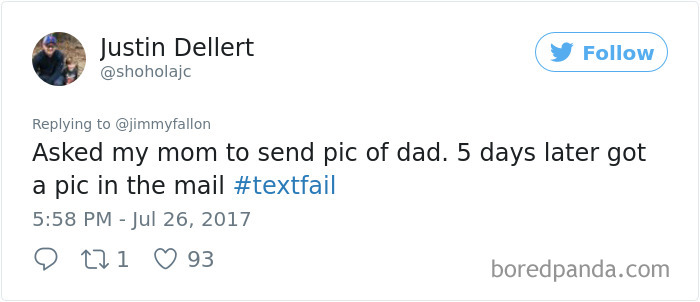 Textfail Tweet