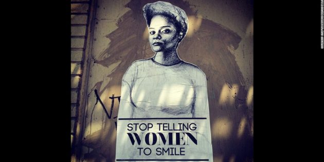  арт-проект американской художницы Татьяны Фазлализаде Stop telling women to smile