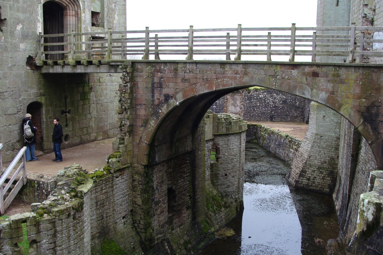Замки Англии: Раглан (Raglan Castle)