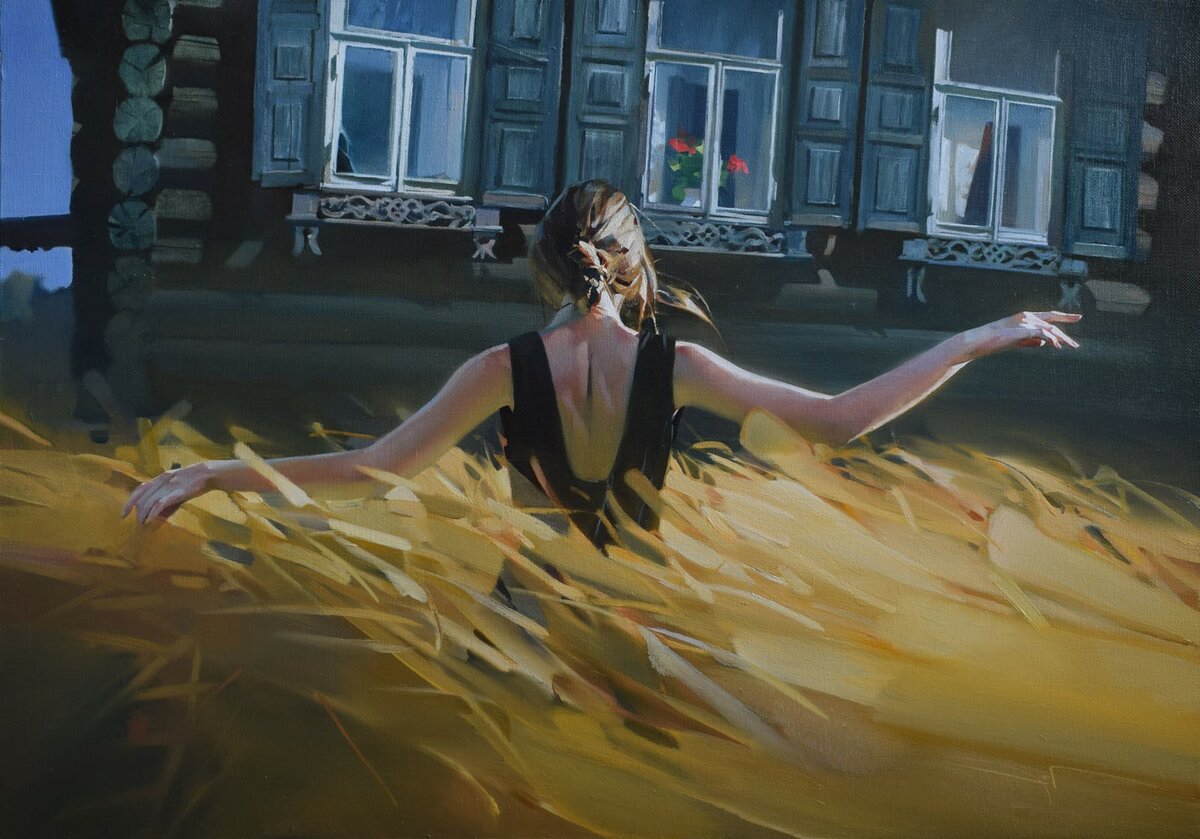 "Возвращение", 2019, холст, масло
