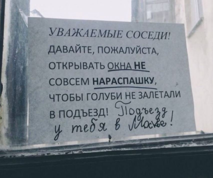 16 смешных объявлений и предупреждений