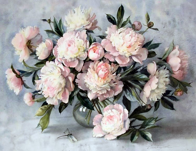 Елена Базанова. "Управлять стихией воды и краски".