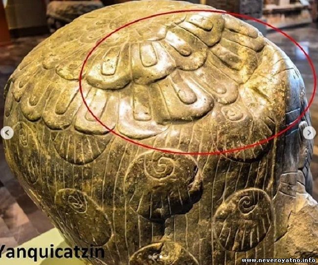 Необъяснимые вмятины на древних изделиях из камня