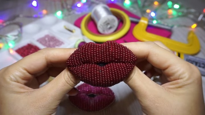 Губы как живые! Секретные приёмы, чтобы получилась 3D-брошь