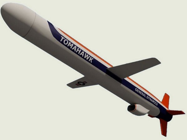 Американская крылатая ракета морского базирования "Томагавк"