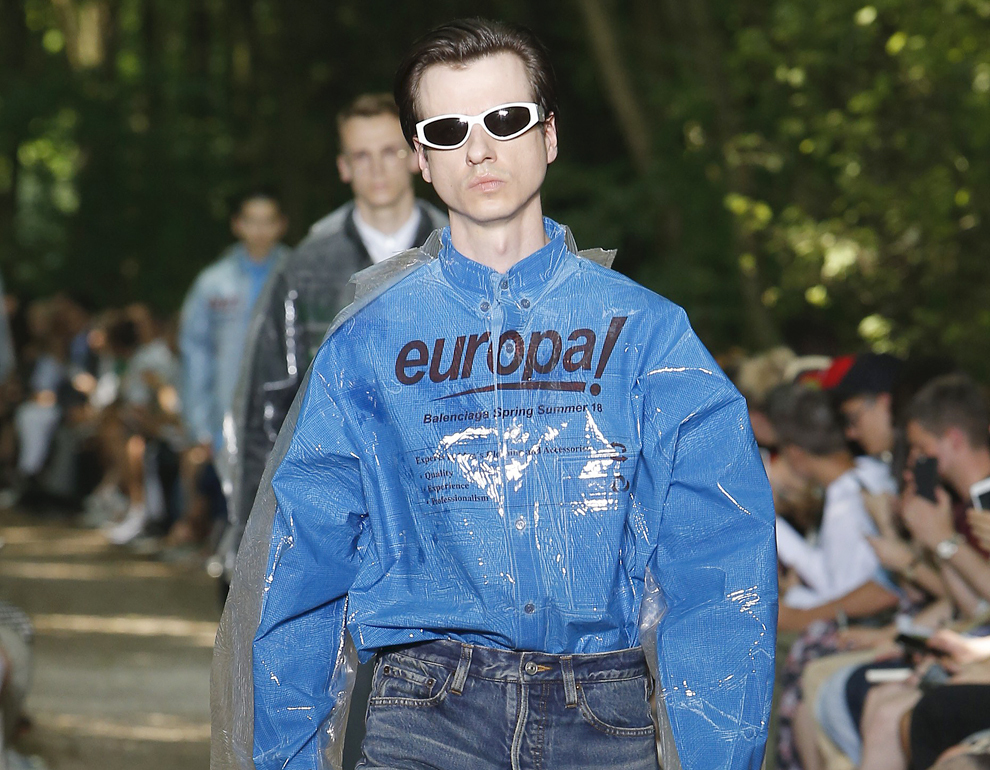 Balenciaga Menswear весна-лето 2018
