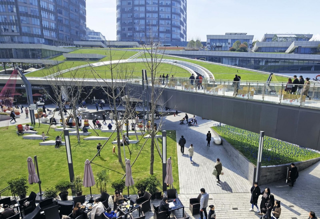 Городская ферма в центре Шанхая