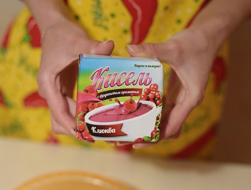 пирог из киселя