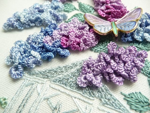 Предлагаю познакомиться — бразильская вышивка. Нежно и утонченно!