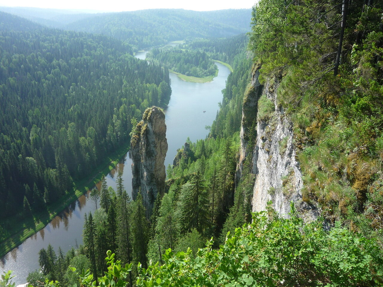 Красоты России. Пермский край, река Усьва