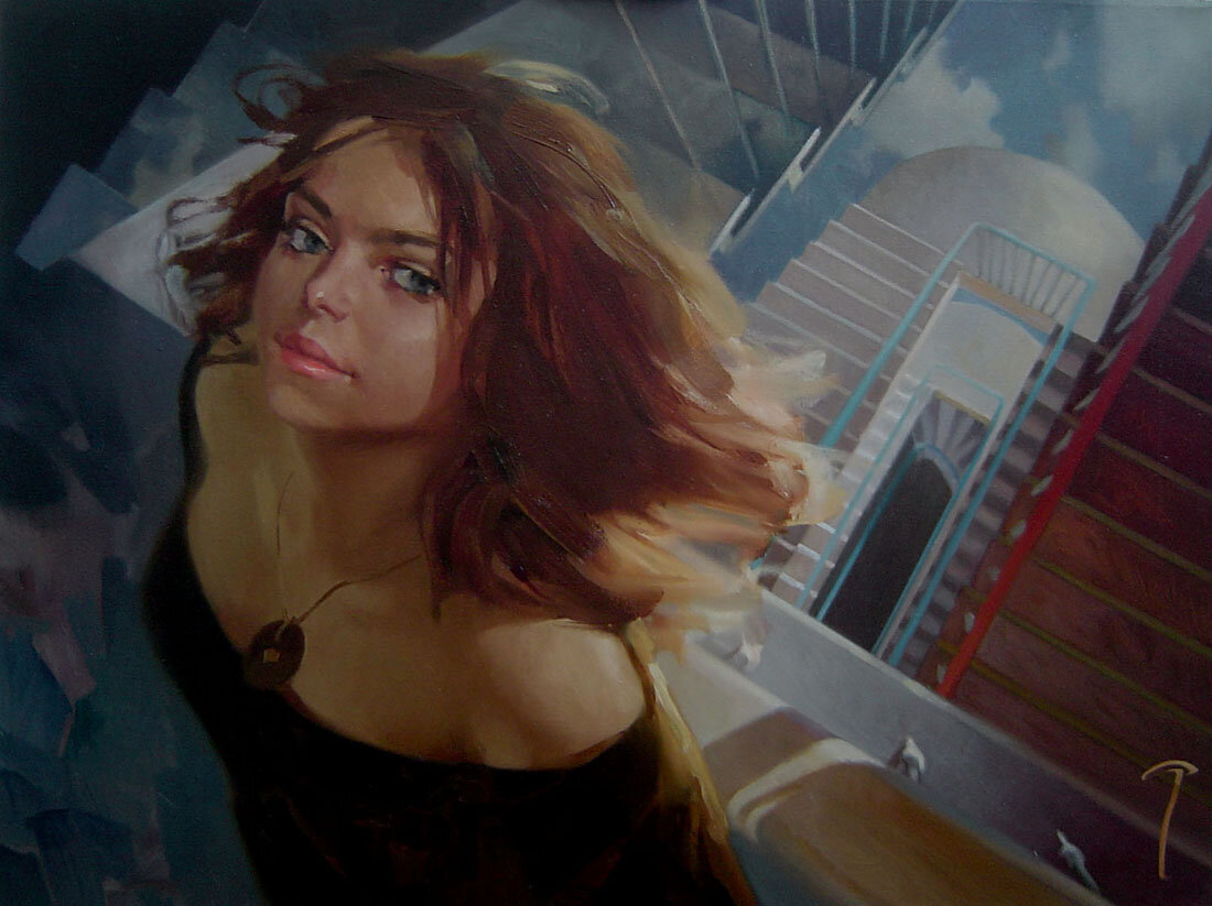 "Мечта", 2005, холст, масло