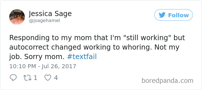Textfail Tweet