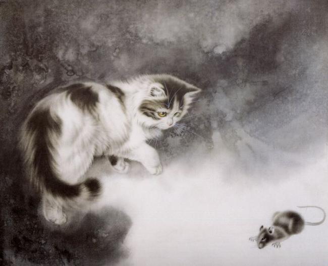 Кошки в традиционной китайской живописи гохуа -- необычно и очаровательно