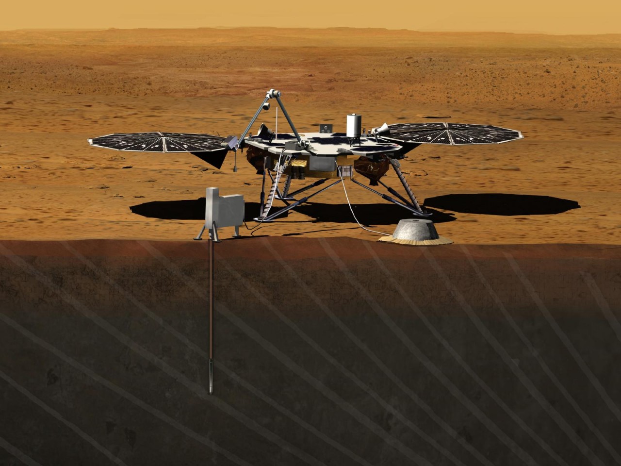 NASA покажет посадку на Марс в прямом эфире NASA покажет посадку на Марс в прямом эфире