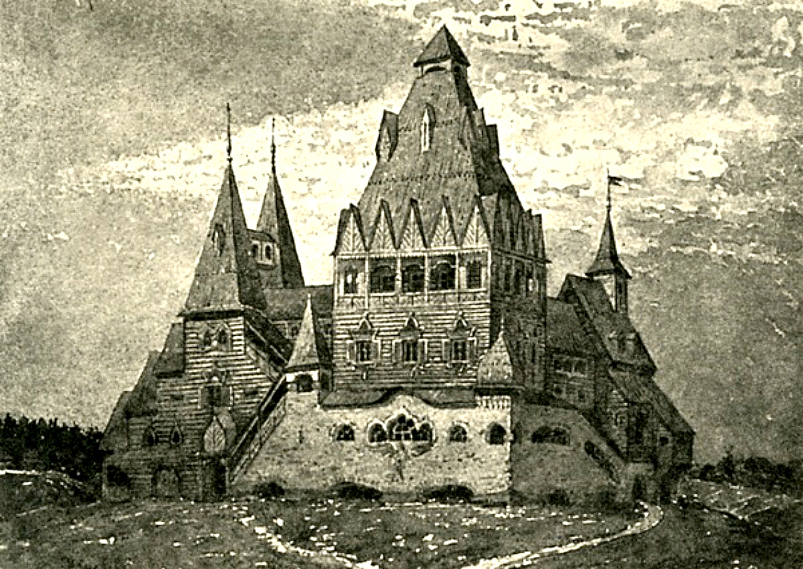 Русская изба. О теремах и хоромах