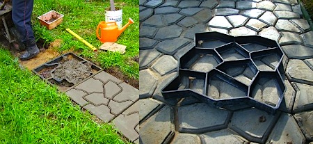 Как своими руками сделать плитку для садовых дорожек Как своими руками сделать плитку для садовых дорожек