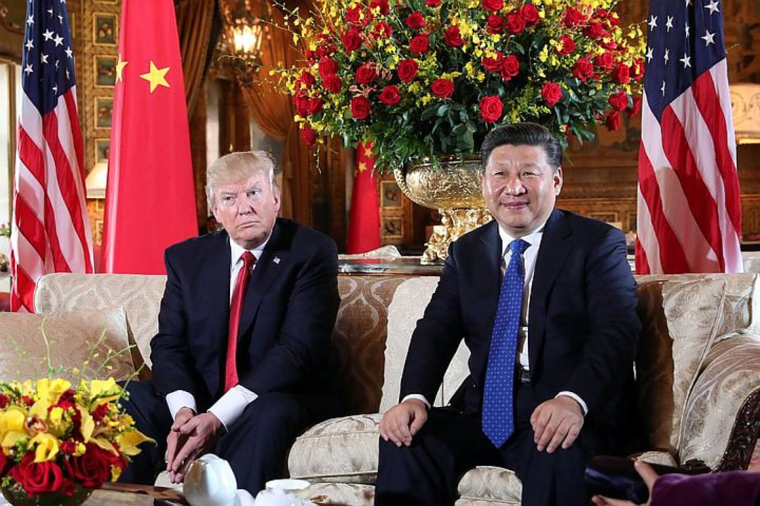 «Мы положили основу дружбе», — констатировал Трамп после переговоров с главой Китая Си Цзиньпином Фото: REUTERS