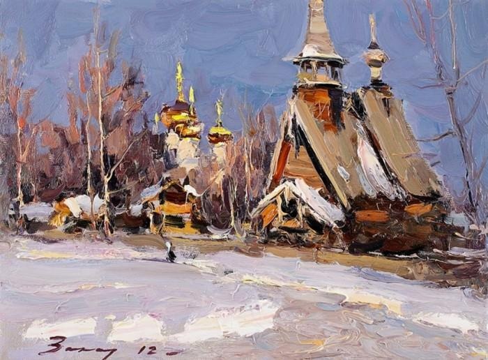 Импрессионизм от Андрея Захарова. Современные картины, за которые борются покупатели аукционов «Сотбис» и «Кристис»: В чём уникальность полотен Андрея Захарова