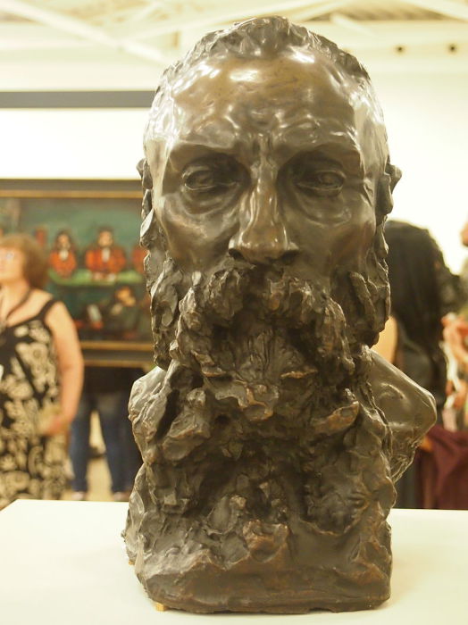 Бюст Родена , Камилла Клодель 1888 бронза,патина с кофе Бюст Родена , Камилла Клодель 1888 бронза,патина с кофе