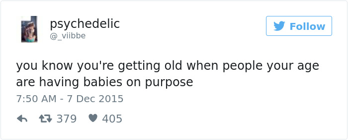 Growing Old Tweets