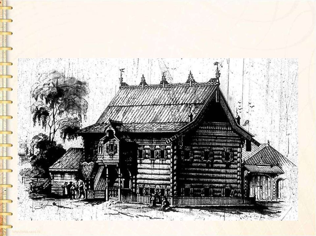 Русская изба. Чем крыли крыши.
