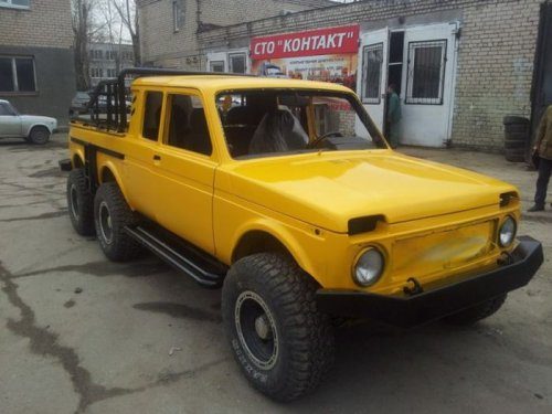 Невероятный тюнинг автомобиля "Нива" Невероятный тюнинг автомобиля "Нива"