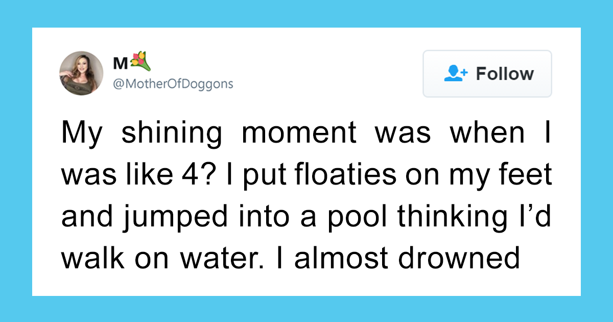 Twitter Users Are Sharing The Dumbest Things They Did As Kids And It’s Hilariously Entertaining