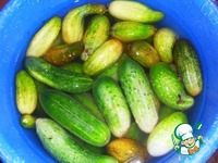 Кабачки в огурцах