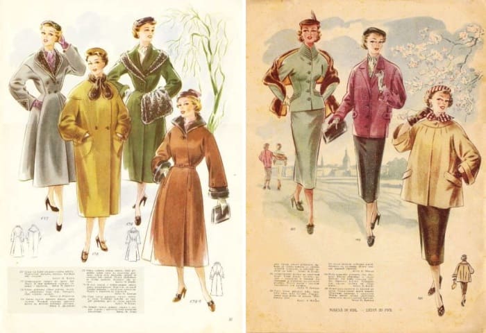 Журнал *Ригас модес*, 1955-1956 гг. | Фото: vintagestory.ru Журнал *Ригас модес*, 1955-1956 гг. | Фото: vintagestory.ru