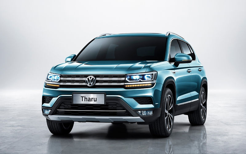 Volkswagen проводит тесты нового кроссовера