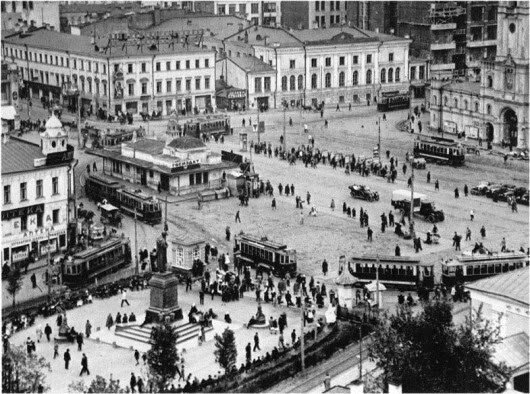 Страстная площадь СССР, история, фото