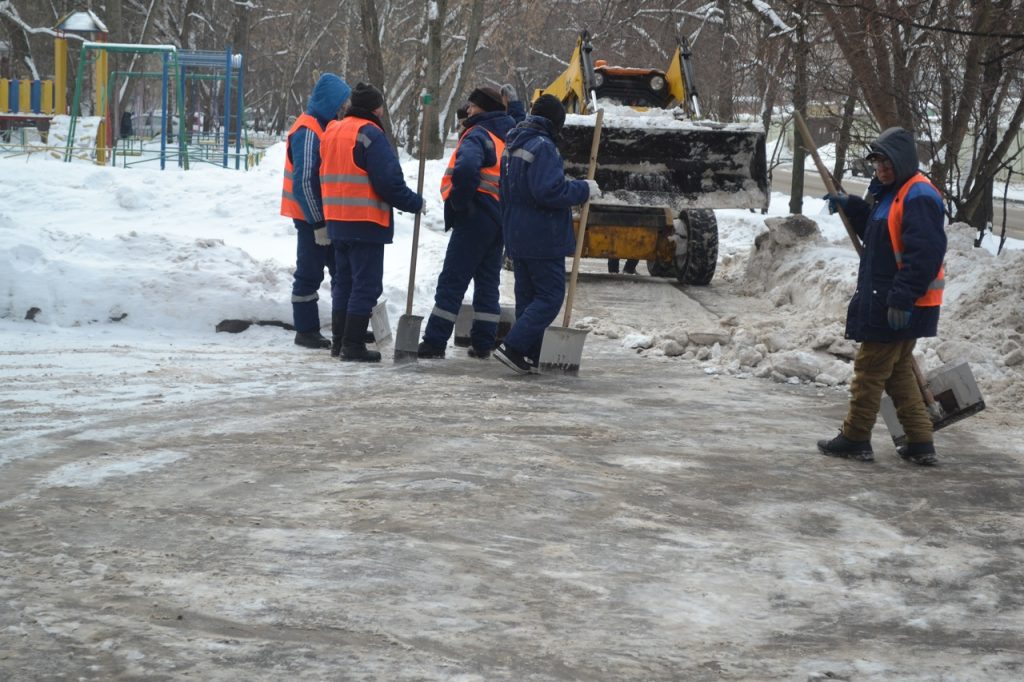Уборка / фото предоставлено управой Алтуфьевского района