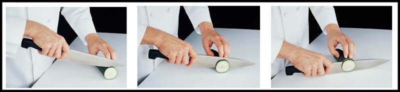 Техника нарезки продуктов. Часть вторая. Как правильно держать нож Техника нарезки продуктов. Часть вторая. Как правильно держать нож