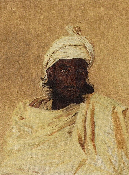 Бхил (Бхилы - одно из горных племен Декана). (1874). Автор: Василий Верещагин. Василий Верещагин: Как сложилась судьба русского гения, которому французы не дали Нобелевку