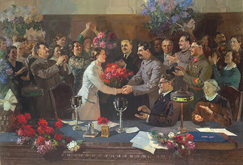 «Незабываемая встреча», В.Ефанов, 1937 г.