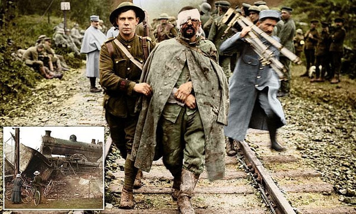 Первая мировая война в цветных фотографиях
